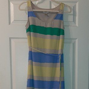 Loft Ann Taylor Striped Long / Maxi Dress